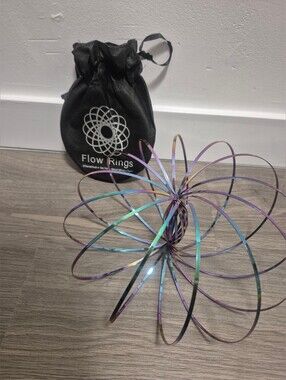 Kinetic Flow Rings Multicoloured Fidget Toy Sensory Tool New